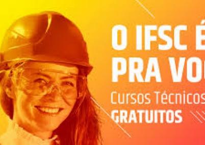 Oportunidade:IFSC abre vagas remanescentes em cursos técnicos