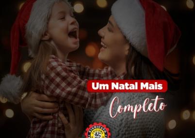 Um Santo e Feliz Natal a todos trabalhadores e trabalhadoras