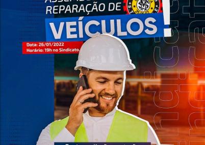Reparação de Veículos - Assembleia para avaliação da proposta patronal nesta quarta-feira, 26