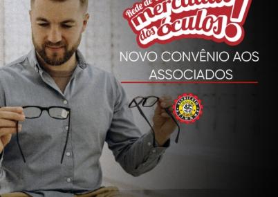 Mercadão de Óculos é mais um convênio para os associados do Sindicato
