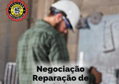Reparação de Veículos - Na primeira reunião Patrão oferece a inflação