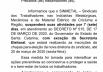Comunicado - Sindicato  suspende as atividades em função do Coronavírus 