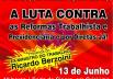  2ª Plenária da Classe Trabalhadora dia 13 de junho