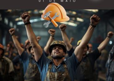  01 de maio - Dia dos Trabalhadores e trabalhaoras, dia de festa e de luta